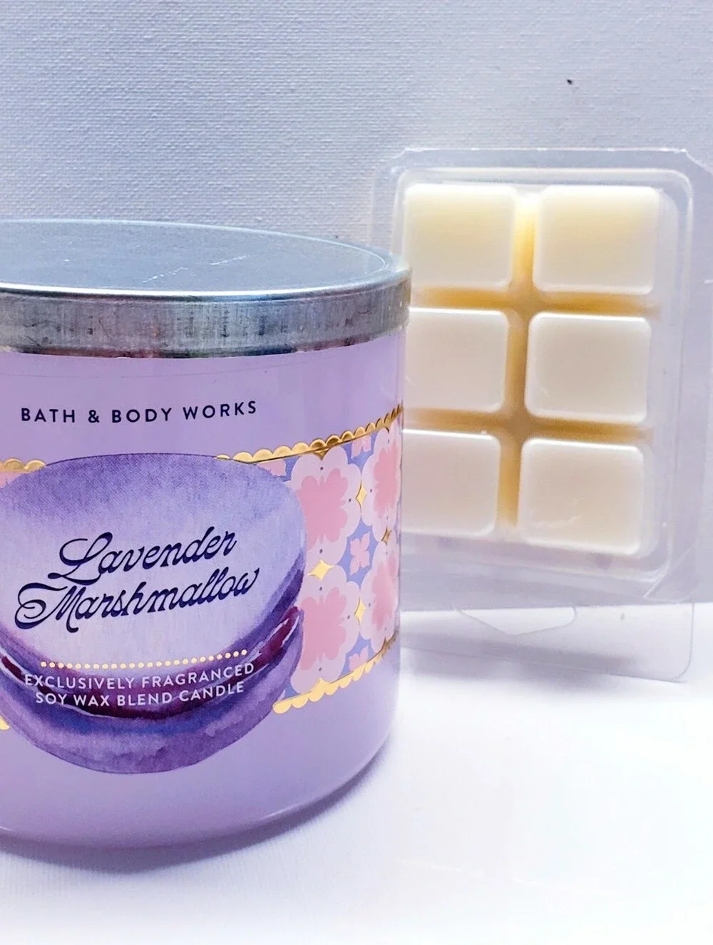 LAVENDER MARSHMALLOW  -Bath & Body Works Candle Wax Melts- $8 per pack